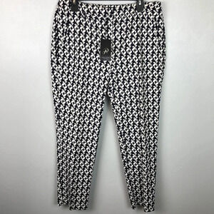 NEW ADRIANNA PAPELL Women’s 12 Print Slim Leg Ankle‎ Slightly Stretchy Pant